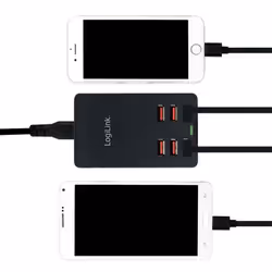 LogiLink PA0139 Caricabatterie per dispositivi mobili Universale Nero AC Interno - Vista aggiuntiva 5