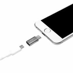 LogiLink AU0040 adattatore per inversione del genere dei cavi USB 3.1 C USB 3.0 A, Micro USB 2.0 Alluminio - Vista aggiuntiva 6