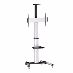 LogiLink BP0025, Carrello multimediale, Bianco, Pannello piatto, 50 kg, 200 x 200,300 x 300,400 x 200,400 x 400,600 x 400, 5 ...