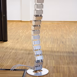 LogiLink KAB0065 organizer per cavi Scrivania Pannello passacavi Argento 1 pz - Vista aggiuntiva 6