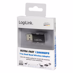 LogiLink WL0243 scheda di rete e adattatore WLAN 1200 Mbit/s - Vista aggiuntiva 4