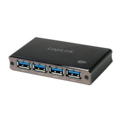 LogiLink UA0282 hub di interfaccia USB 3.2 Gen 1 (3.1 Gen 1) Micro-B 5000 Mbit/s Nero