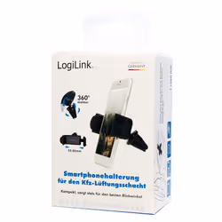 LogiLink AA0113 supporto per personal communication Supporto passivo Telefono cellulare/smartphone Nero - Vista aggiuntiva 7