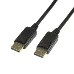 LogiLink CV0074 cavo DisplayPort 5 m Nero