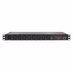 LogiLink PDU8P01 unità di distribuzione dell'energia (PDU) 8 presa(e) AC 1U Nero - Vista aggiuntiva 5