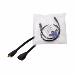 LogiLink CU0120 cavo USB USB 2.0 0,5 m Micro-USB B Nero
