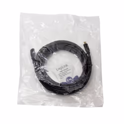 LogiLink CU0125 cavo USB USB 2.0 5 m Micro-USB B Nero