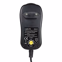LogiLink PA0167 adattatore e invertitore Interno 12 W Nero - Vista aggiuntiva 8