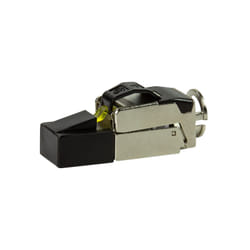 LogiLink MP0081 cavo di collegamento RJ45 Nero, Metallico