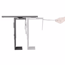 LogiLink EO0004 supporto per CPU Supporto per CPU da tavolo Nero - Vista aggiuntiva 7