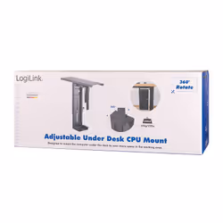 LogiLink EO0004 supporto per CPU Supporto per CPU da tavolo Nero - Vista aggiuntiva 8