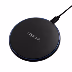 LogiLink PA0178, Interno, USB, Carica wireless, Nero