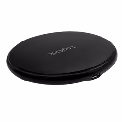 LogiLink PA0178 Caricabatterie per dispositivi mobili Smartphone, Tablet Nero USB Carica wireless Ricarica rapida Interno