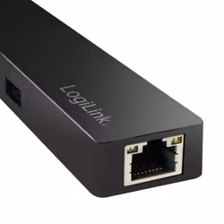 LogiLink UA0313 replicatore di porte e docking station per laptop USB 3.2 Gen 1 (3.1 Gen 1) Type-C Nero