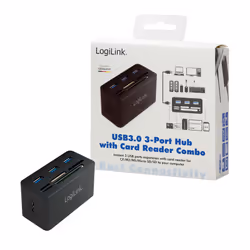 LogiLink CR0042 replicatore di porte e docking station per laptop USB 3.2 Gen 1 (3.1 Gen 1) Type-A - Vista aggiuntiva 6