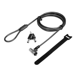 LogiLink NBS012 cavo di sicurezza Nero, Argento