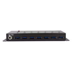 LogiLink UA0317 hub di interfaccia USB 3.2 Gen 1 (3.1 Gen 1) Type-B 5000 Mbit/s Nero
