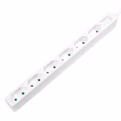 LogiLink LPS231, 1,5 m, Interno, Tipo C, IP20, 1 mm², Bianco