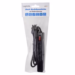 LogiLink LPS230B prolunghe e multiple 1,5 m 3 presa(e) AC Nero - Vista aggiuntiva 4