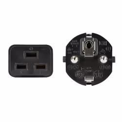 LogiLink CP152 cavo di alimentazione Nero 1,8 m CEE7/7 IEC C19 - Vista aggiuntiva 3