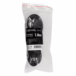 LogiLink CP152 cavo di alimentazione Nero 1,8 m CEE7/7 IEC C19 - Vista aggiuntiva 4