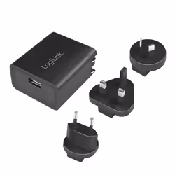 LogiLink PA0187, Interno, AC, 5 V, Nero
