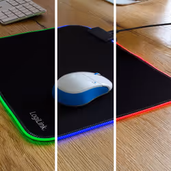 LogiLink ID0183 tappetino per mouse Tappetino per mouse per gioco da computer Nero - Vista aggiuntiva 7