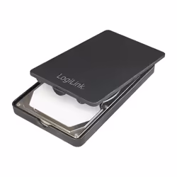 LogiLink UA0339 contenitore di unità di archiviazione Box esterno HDD/SSD Nero 2.5" - Vista aggiuntiva 4