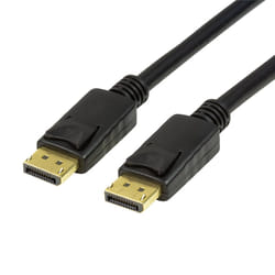 LogiLink CV0119 cavo DisplayPort 1 m Nero
