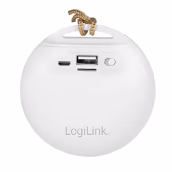 LogiLink SP0055 altoparlante portatile e per feste Altoparlante portatile mono Grigio, Bianco 3 W - Vista aggiuntiva 5