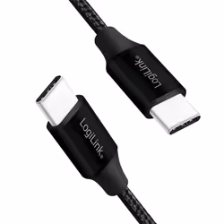 LogiLink CU0154 cavo USB USB 2.0 1 m USB C Nero