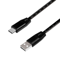 LogiLink CU0157 cavo USB USB 2.0 1 m USB A USB C Nero