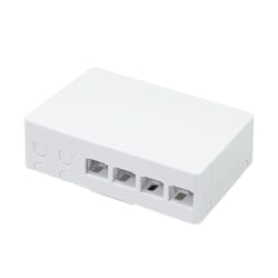 LogiLink FB1002 scatola di derivazione di rete Bianco