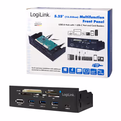 LogiLink UA0341 lettore di schede SATA Interno Nero - Vista aggiuntiva 6
