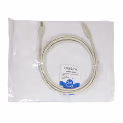 LogiLink CU0161 cavo USB USB 2.0 2 m USB C USB B Grigio - Vista aggiuntiva 4