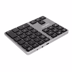 LogiLink ID0187 tastierino numerico Universale Bluetooth Alluminio, Nero - Vista aggiuntiva 3