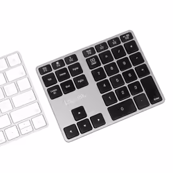 LogiLink ID0187 tastierino numerico Universale Bluetooth Alluminio, Nero - Vista aggiuntiva 7