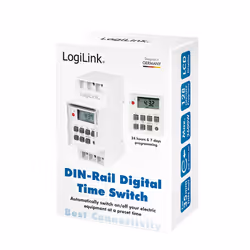 LogiLink ET0010 timer elettrico Bianco Timer giornaliero/settimanale - Vista aggiuntiva 6