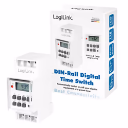 LogiLink ET0010 timer elettrico Bianco Timer giornaliero/settimanale - Vista aggiuntiva 7