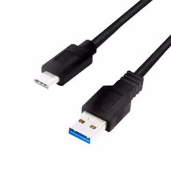 LogiLink CU0171, 3 m, USB A, USB C, USB 3.2 Gen 2 (3.1 Gen 2), 5 Gbit/s, Nero