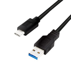 LogiLink CU0171 cavo USB USB 3.2 Gen 2 (3.1 Gen 2) 3 m USB A USB C Nero