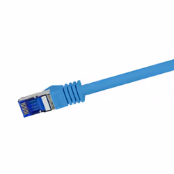 LogiLink C6A036S cavo di rete Blu 1 m Cat6a S/FTP (S-STP)