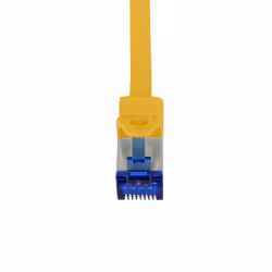 LogiLink C6A077S cavo di rete Giallo 5 m Cat6a S/FTP (S-STP)
