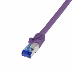 LogiLink C6A069S, 3 m, Cat6a, S/FTP (S-STP), RJ-45, RJ-45, Viola