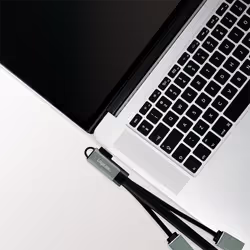 LogiLink UA0361 hub di interfaccia USB 3.2 Gen 1 (3.1 Gen 1) Type-C 5000 Mbit/s Argento - Vista aggiuntiva 3