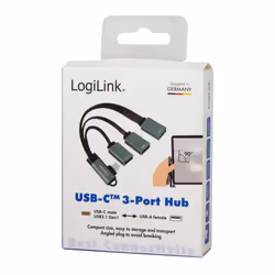 LogiLink UA0361 hub di interfaccia USB 3.2 Gen 1 (3.1 Gen 1) Type-C 5000 Mbit/s Argento - Vista aggiuntiva 4