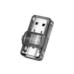 LogiLink BT0054 ricevitore audio bluetooth Grigio, Trasparente