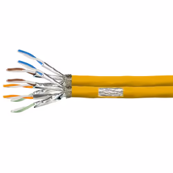 LogiLink CPV0073, 100 m, Cat7a, S/FTP (S-STP), Giallo
