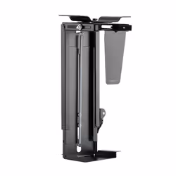 LogiLink EO0030, Porta CPU sotto scrivania, Universale, 10 kg, Nero, -180 - 180°, Cina