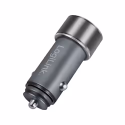 LogiLink PA0252 Caricabatterie per dispositivi mobili Universale Grigio Accendisigari Ricarica rapida Auto - Vista aggiuntiva 4